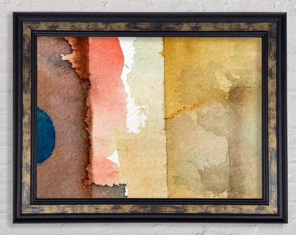 Pulled Apart Framed Print