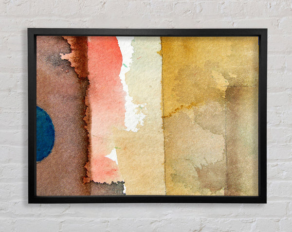 Pulled Apart Framed Print