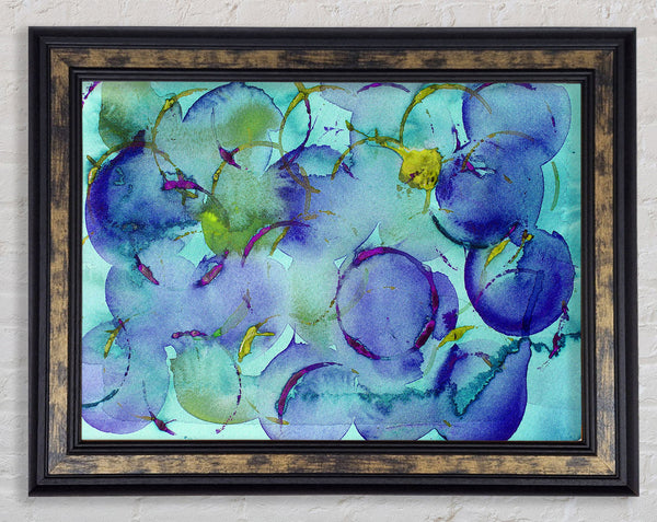 Blueberry Madness Framed Print