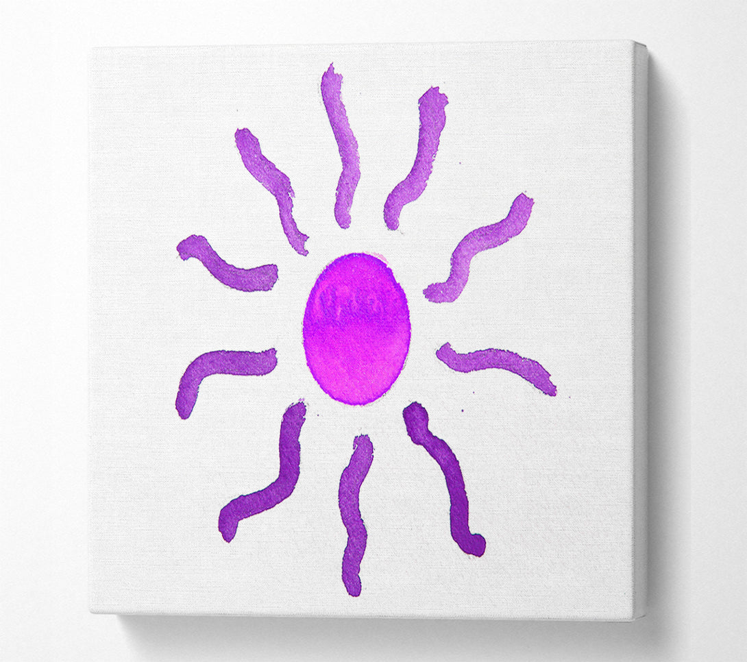  A Canvas Print of Sun Rays Canvas Wall Art
