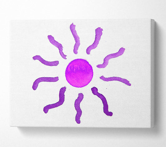 Sun Rays Canvas Wall Art