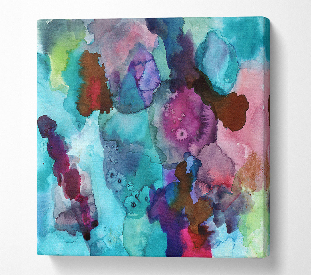  A Canvas Print of Flower Burst Canvas Art