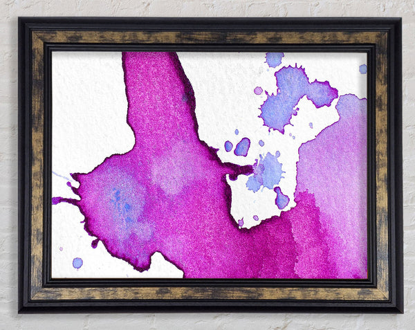 Island Layout Framed Print