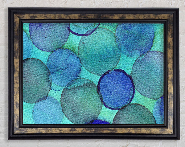 Circles Of Truth Framed Print