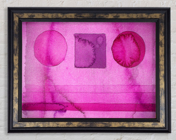 Retro Tape Framed Print