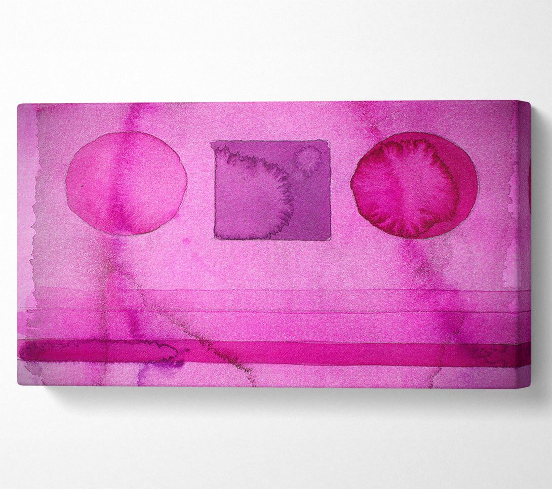  A Canvas Print of Retro Tape Canvas Print