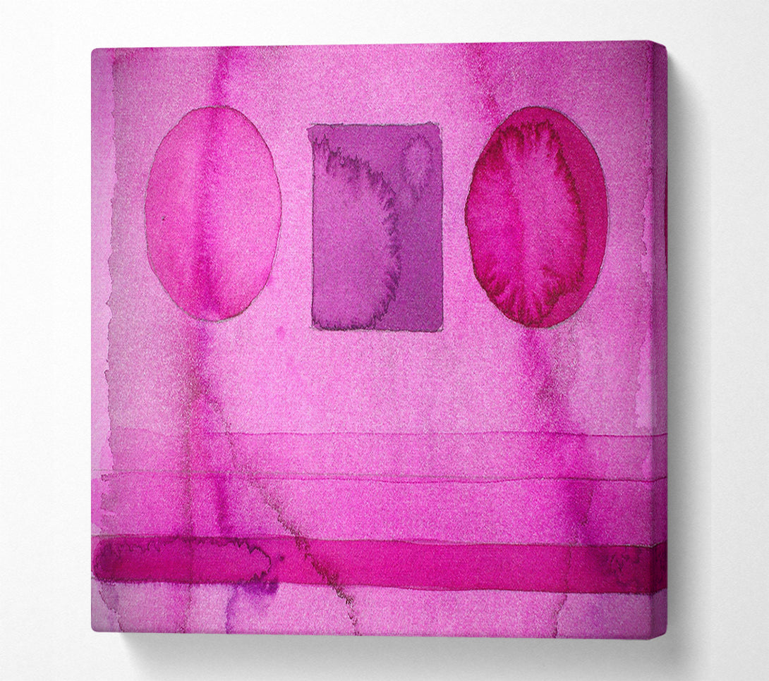  A Canvas Print of Retro Tape Canvas Print