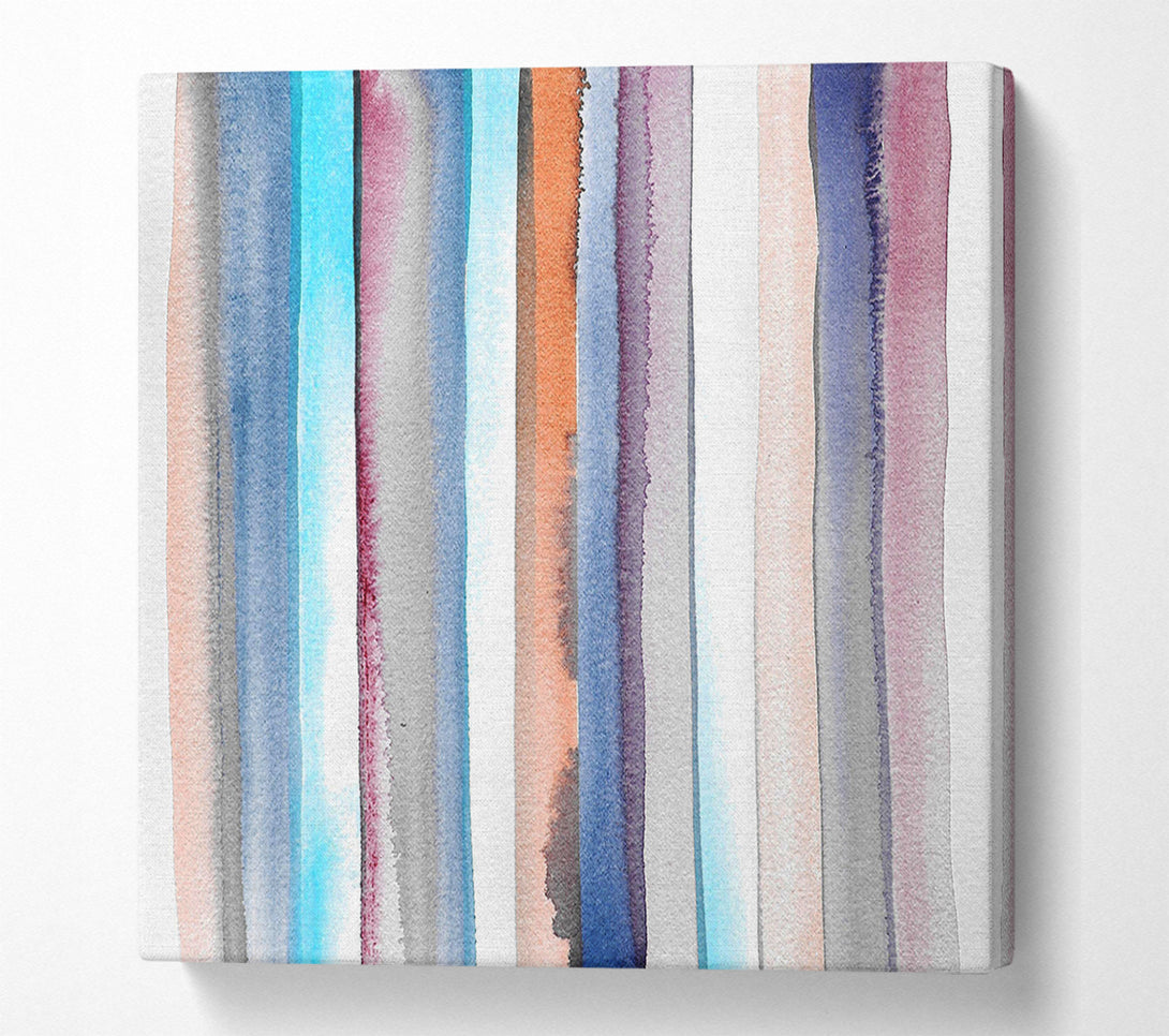  A Canvas Print of Through The Lines Canvas Wall Art