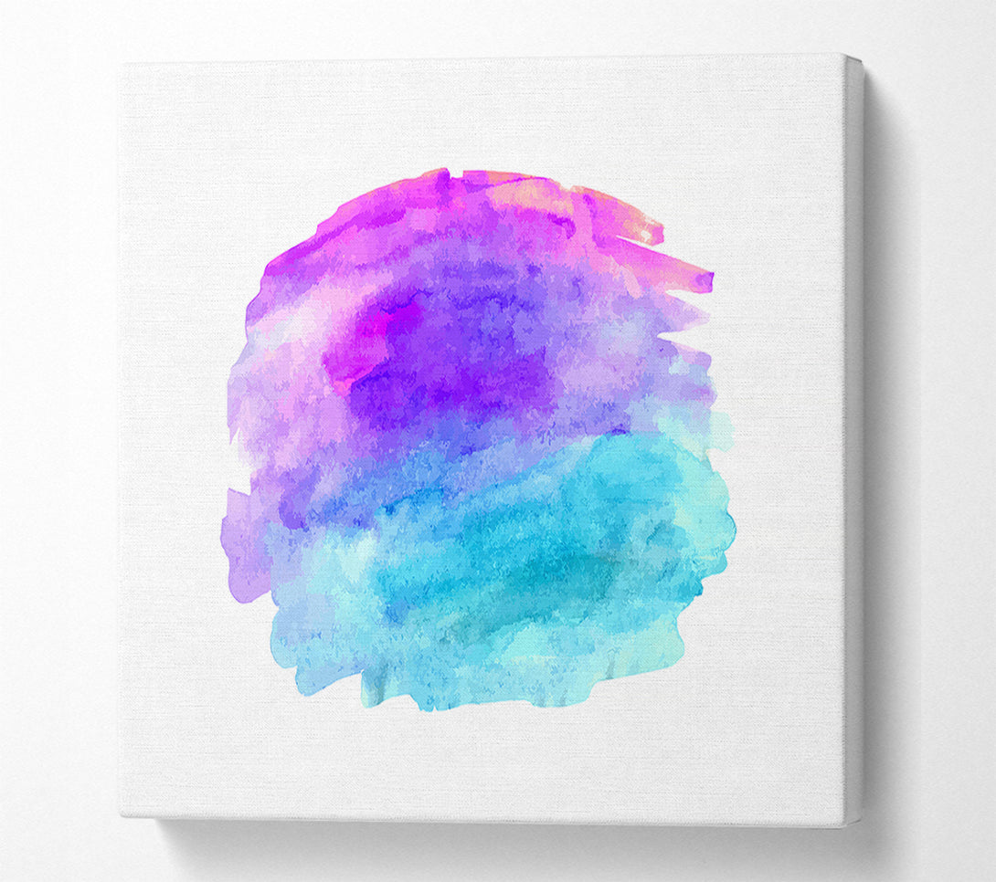  A Canvas Print of Yin And Yang Colours Canvas Wall Art