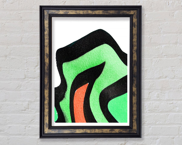 Lily Illusion Framed Print