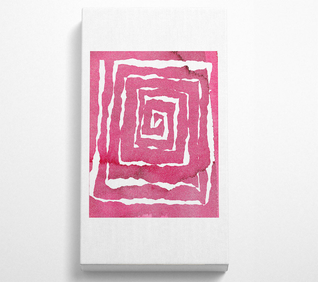  A Canvas Print of Pink Puzzle Canvas Art