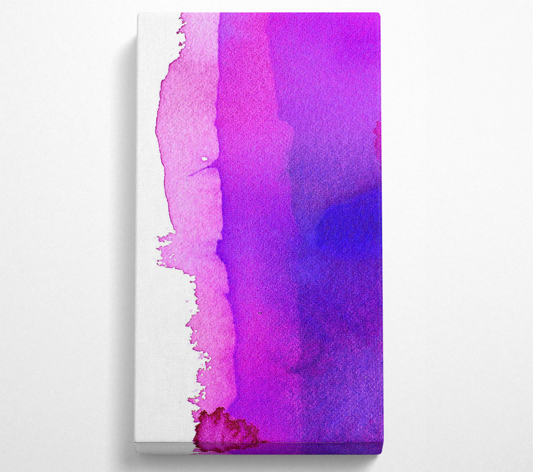  A Canvas Print of Pink Ocean Ebb Canvas Print