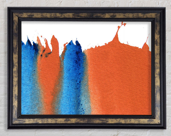 Ice And Fire 3 Framed Print