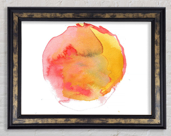 Earth In The Sun Framed Print