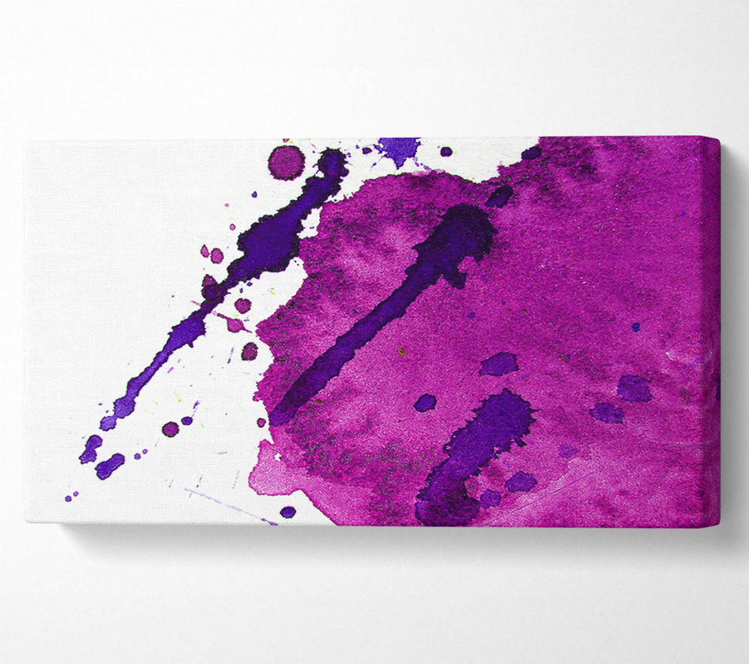  A Canvas Print of Love Splash Canvas Wall Art