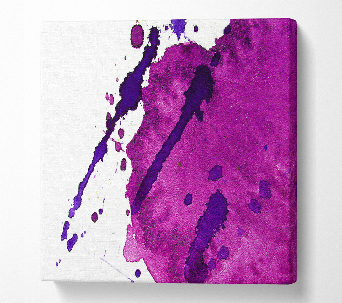  A Canvas Print of Love Splash Canvas Wall Art