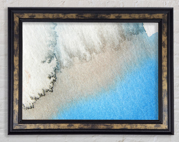 Ocean From Above Framed Print
