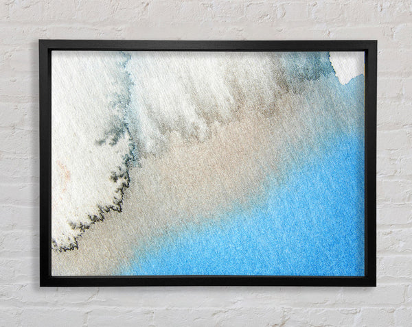 Ocean From Above Framed Print