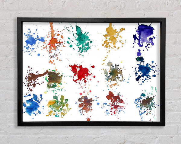 Whats Your Colour Framed Print