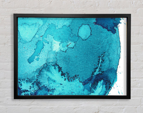 Water Planet Framed Print