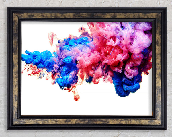 Star Dust Burst Framed Print