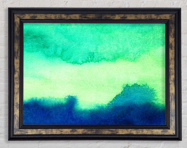 Ocean Depths Framed Print