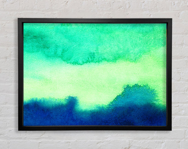 Ocean Depths Framed Print