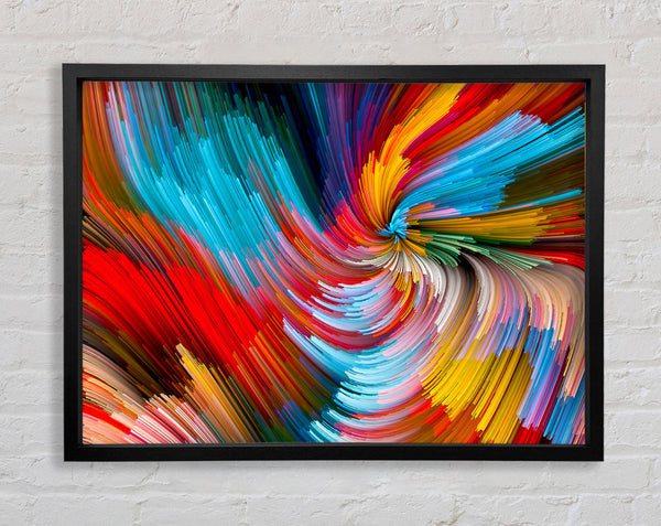 Threads Of Time Framed Print