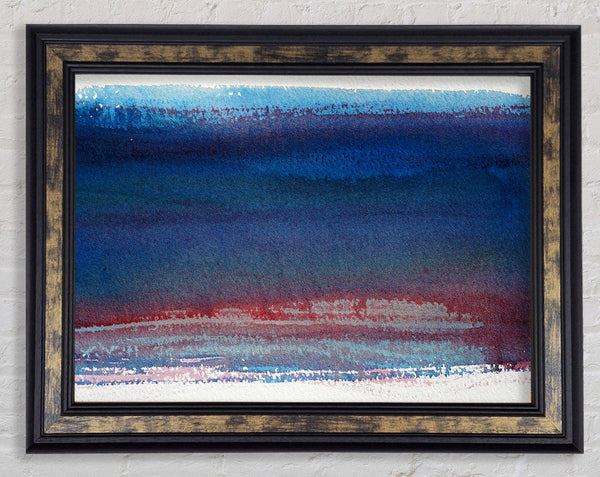 Ocean Ebb Framed Print