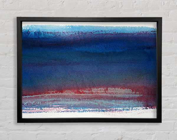 Ocean Ebb Framed Print