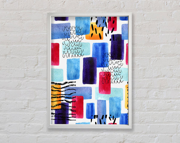 Birds In The Trees Framed Print