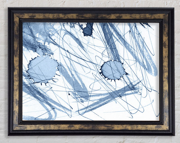 Ice Flow Framed Print