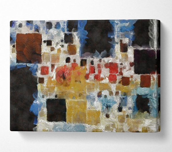  A Canvas Print of Building Blocks Canvas Print