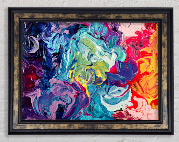 Congestion Framed Print