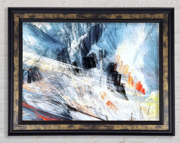 Ocean Storm Framed Print