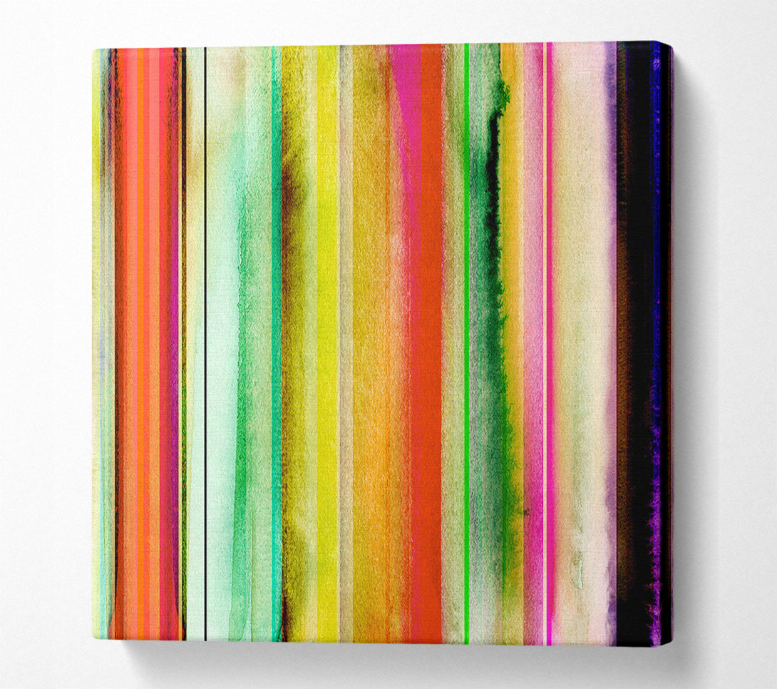  A Canvas Print of Brush Strokes 3 Canvas Print