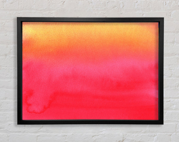 Pink Centre Framed Print