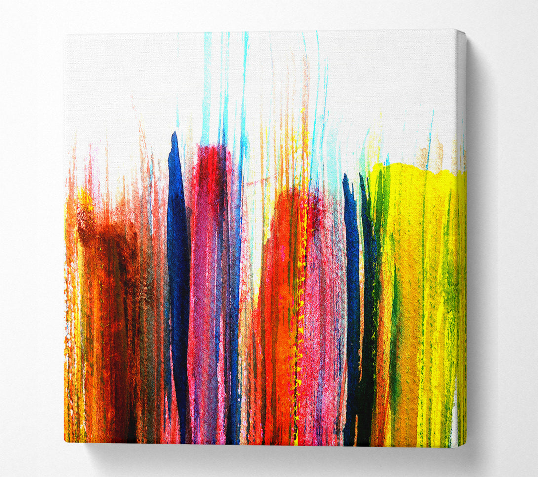  A Canvas Print of Brush Strokes 1 Canvas Wall Art