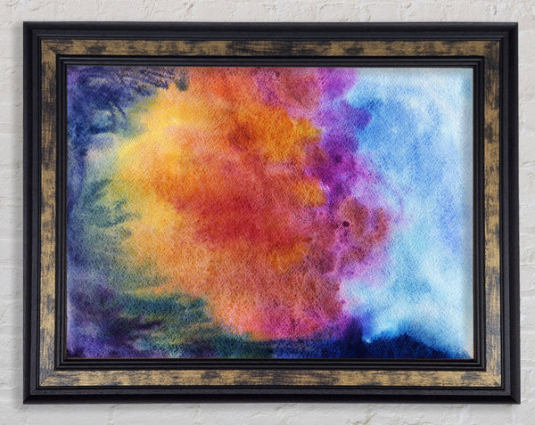 Burning Sun Framed Print