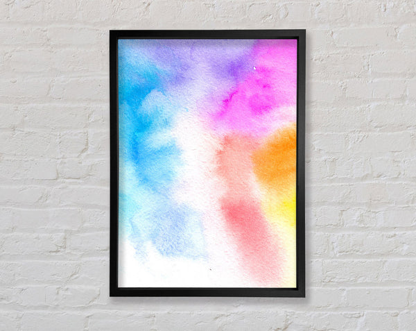 Pastel Path Framed Print