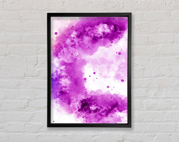 Purple Clouds Framed Print