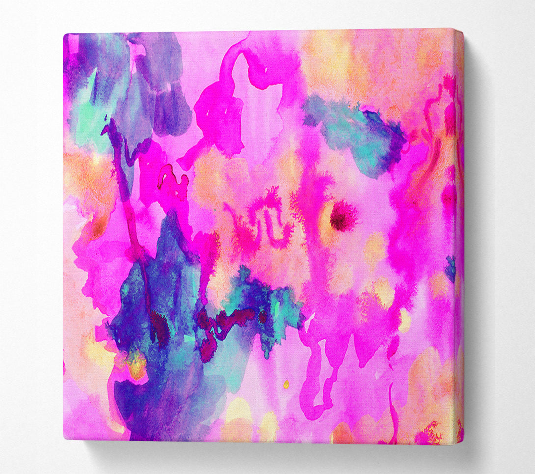  A Canvas Print of Flower Explosion Canvas Wall Art