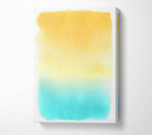 A Day At The Beach Canvas Wall Art