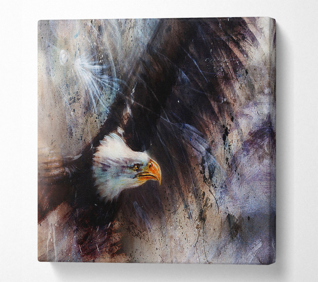  A Canvas Print of Eagle Flight Canvas Wall Art