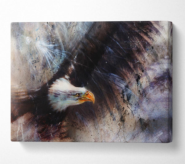  A Canvas Print of Eagle Flight Canvas Wall Art