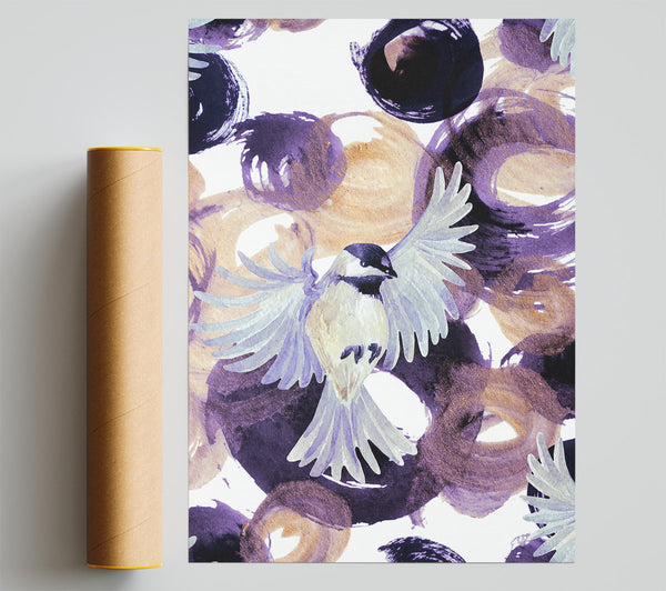 Bird Berry Feast Print
