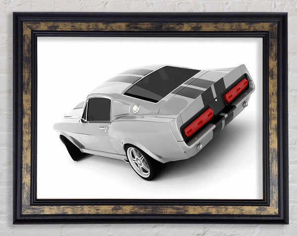 Mustang 7 Framed Print