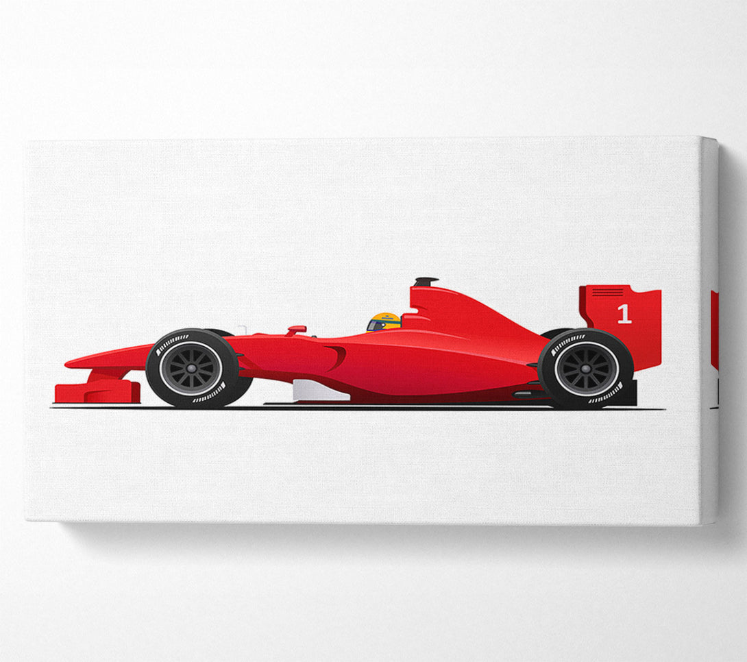 A Canvas Print of Ready For The Race Canvas Print