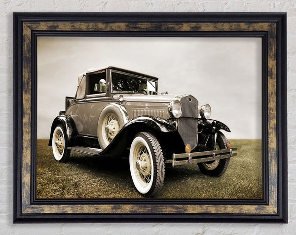 At The Show Framed Print