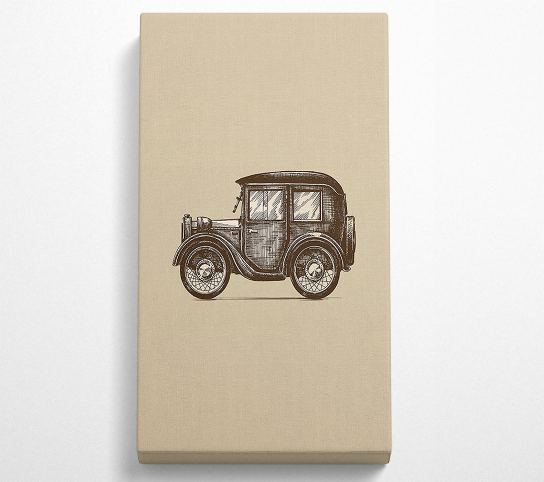  A Canvas Print of British Classic 6 Canvas Wall Art